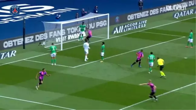 Kylian Mbappe'nin Saint-Etienne'e Attığı Gol