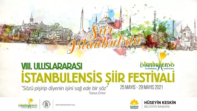 VIII. Uluslararası İstanbulensis Şiir Festivali 'Yunus Emre' temasıyla başlıyor