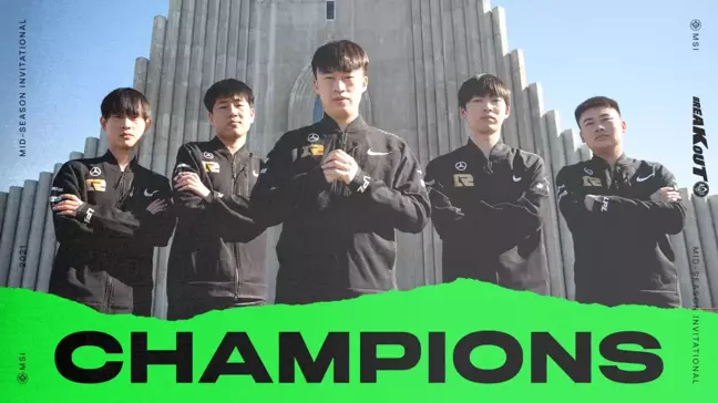 MSI 2021 şampiyonu Çin temsilcisi RoyalNeverGiveUp!