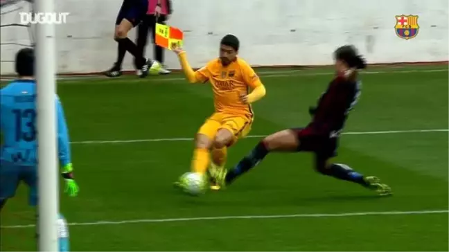 Luis Suarez ve Lionel Messi Eibar KArşısında Galibiyeti Getiriyor
