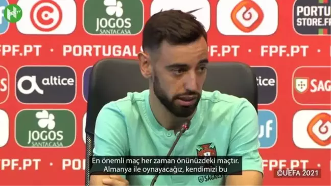 Bruno Fernandes'in Almanya Maçı Öncesi Basın Toplantısı