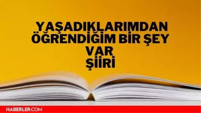 Yaşadıklarımdan Öğrendiğim Bir Şey Var şiiri - Ataol Behramoğlu Yaşadıklarımdan Öğrendiğim Bir Şey Var şiiri