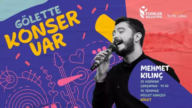 Gölette Konser Var Mehmet Kılınç