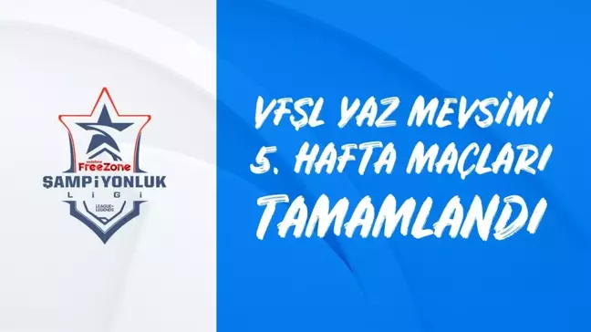 Nasr Esports, VFŞL'nin 5. haftasında yeniden zirvenin ortağı