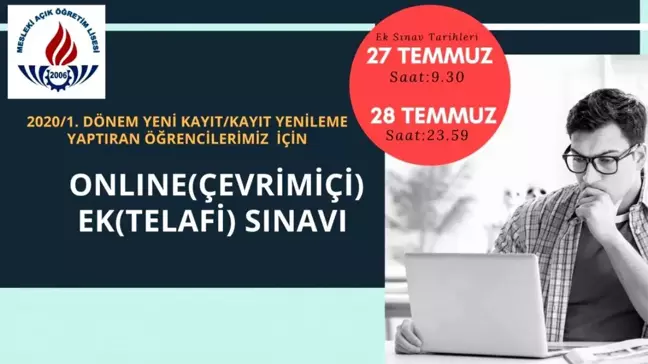 EK SINAV HAKKINDA DUYURU