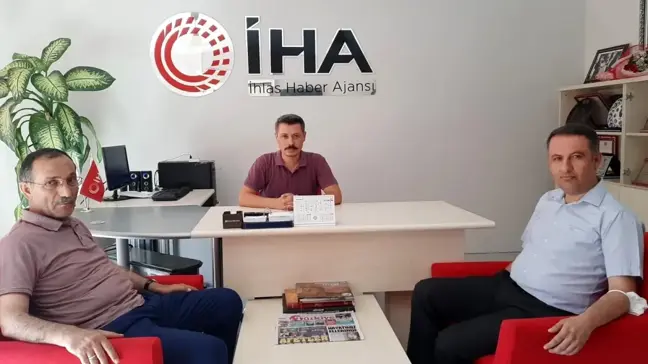 AK Parti İl Başkanı Dağtekin'den İHA'ya ziyaret