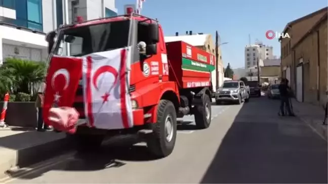 Son dakika haber... KKTC'den Türkiye'deki yangınlarla mücadeleye destek