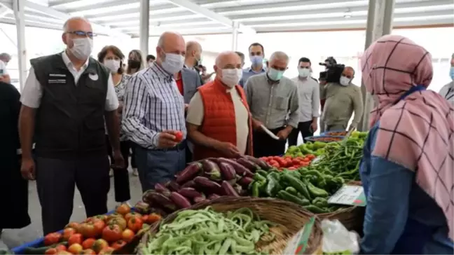 KAYSERİ'DE TEK, TÜRKİYE'YE ÖRNEK OLAN YÜZDE 100 EKOLOJİK PAZAR AÇILDI