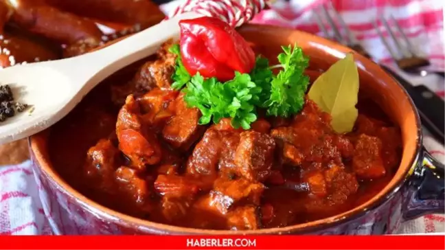 Gulaş tarifi! Masterchef Gulaş nasıl yapılır? 16 Ağustos Gulaş yemek tarifi! Gerekli malzemeler!