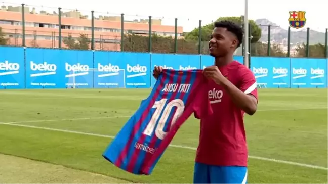 Barcelona'da 10 Numaranın Yeni Sahibi: Ansu Fati