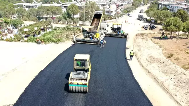 Büyükşehir, yol çalışmalarında hız kesmiyor