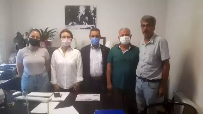 Orman İşletme Şefine AK Parti'den ziyaret