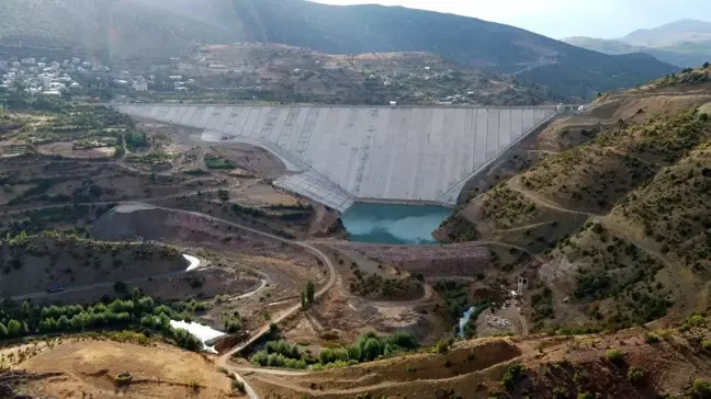 AFŞAR HADİMİ BARAJI'NDA SU TUTULDU