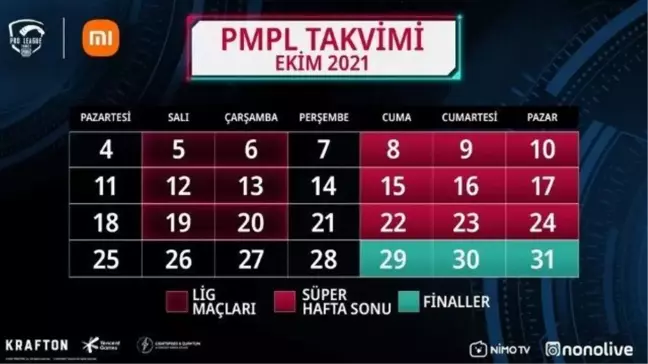 PUBG Mobile Pro League Türkiye Sezon 2 etkinlik takvimi paylaşıldı!