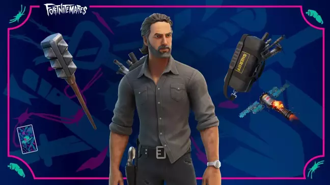 Fortnite'a eklenecek yeni karakter Rick Grimes olarak açıklandı