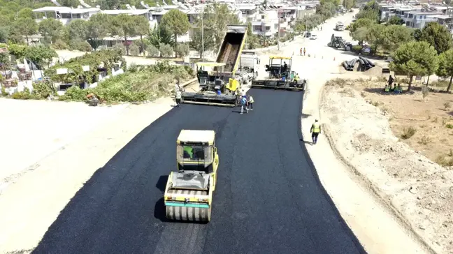AYDIN BÜYÜKŞEHİR BELEDİYESİ YOL YAPIMINDA KENTE ÇAĞ ATLATIYOR