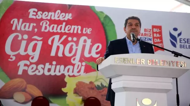 ÇİĞ KÖFTE FESTİVALİNE ESENLER'DE BÜYÜK İLGİ