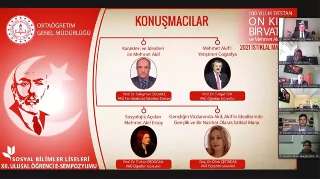 Sosyal Bilimler Liseleri XII. Ulusal Öğrenci Sempozyumu Gerçekleştirildi
