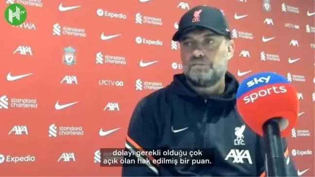 Jürgen Klopp: 'Yenilgi Gibi Hissettiriyor'