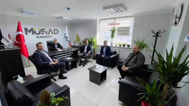 Başkan Mescier'den MÜSİAD'a ziyaret