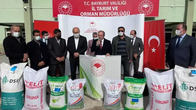 Bayburt'ta çiftçilere 66 bin kilogram tohum desteği sağlandı