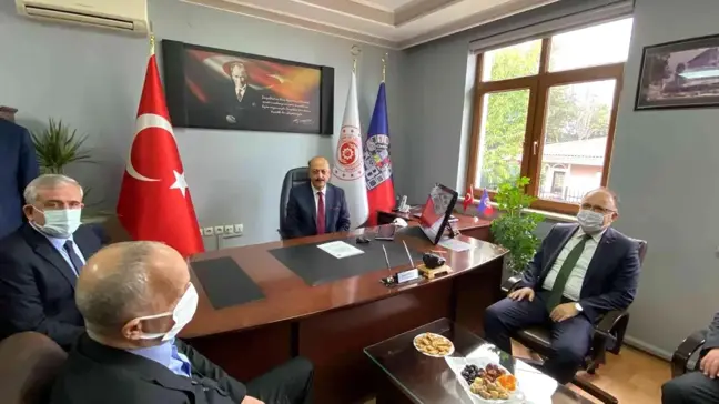 Çalışma ve Sosyal Güvenlik Bakanı Vedat Bilgin Zonguldak'ta