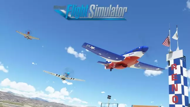 Microsoft Flight Simulator'ın Reno Air genişlemesinde yarış modu ekleniyor