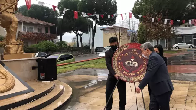 Germencik'te 24 Kasım Öğretmenler Günü kutlandı
