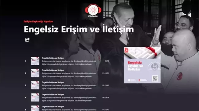 Cumhurbaşkanlığı İletişim Başkanlığının 'Engelsiz CİMER' ve 'Kulak Ver' projeleri erişime açıldı