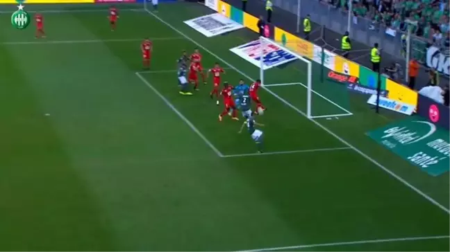 Gabriel Silva'nın Saint-Etienne'deki İlk Golü