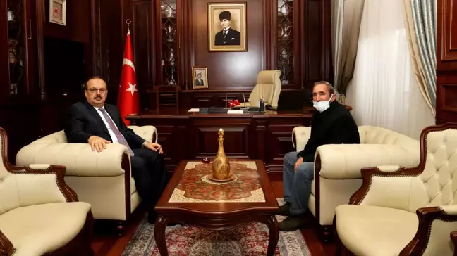 Şehit Babası Aktaş'tan Vali Canbolat'a Ziyaret