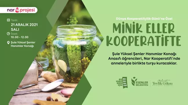 MİNİK ELLER KOOPERATİFTE!