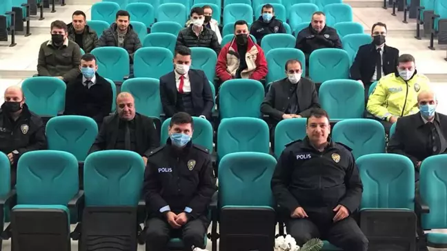 Son dakika haberleri | Nallıhan'da polis ve bekçilere halk ilişkiler ile iletişim semineri verildi