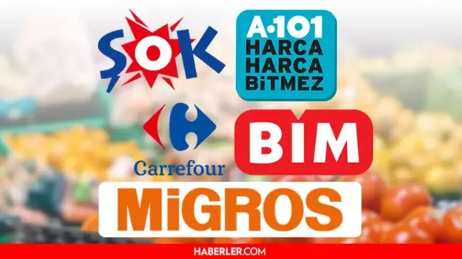 Marketler kaçta kapanıyor? A101, BİM, ŞOK, Migros ve carrefour kaçta açılıyor, kaçta kapanıyor? Marketler kaça kadar açık? Market çalışma saatleri!