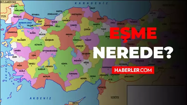 Eşme nerede? Eşme nereye bağlı? Eşme hangi ilde?