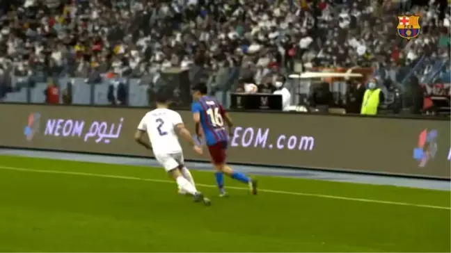 Pedri ve Ansu Fati'nin Real Madrid Maçından En İyi Anları