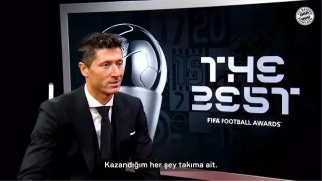 Lewandowski ''Kazandığım her şey takıma ait''