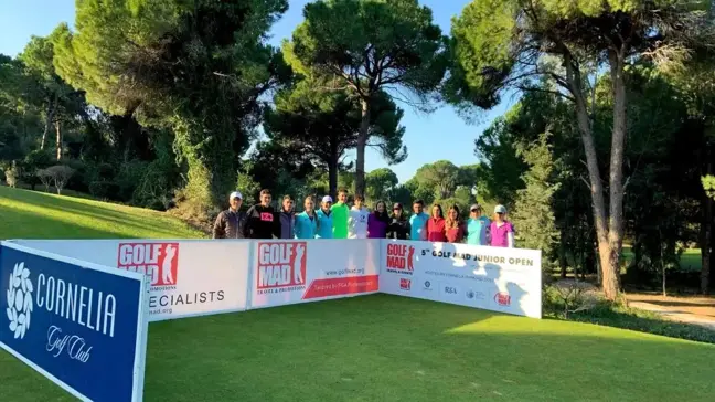 5. Golf Mad Junior Open'da milliler liderlik yarışını sürdürüyor