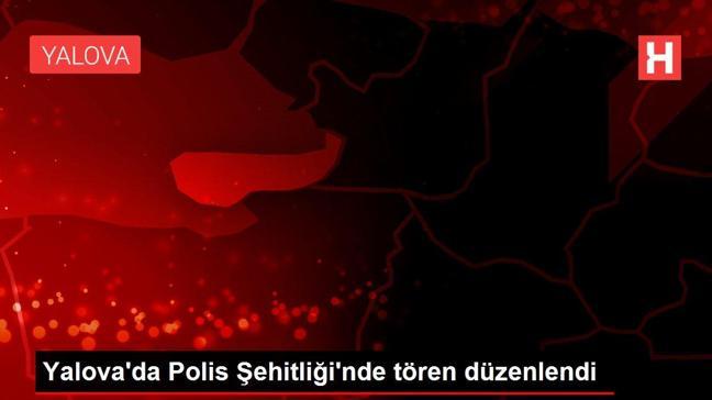 Yalova'da Polis Şehitliği'nde tören düzenlendi