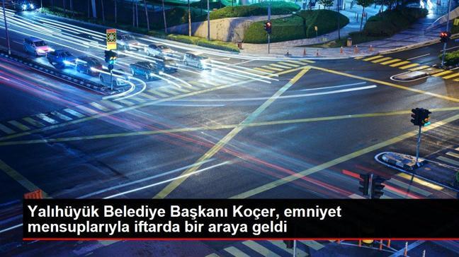 Yalıhüyük Belediye Başkanı Koçer, emniyet mensuplarıyla iftarda bir araya geldi