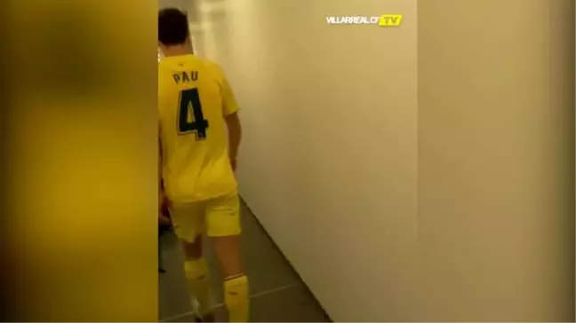 Bayern'i nakavt eden Villarreal oyuncuları soyunma odasında çıldırdı