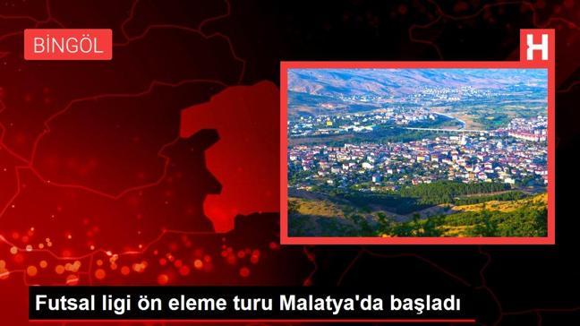 Futsal ligi ön eleme turu Malatya'da başladı