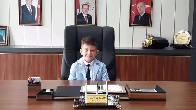 Osmancık'ta makamları çocuklar devraldı