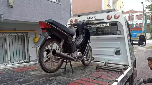 Çalıntı motosiklet bulundu: 1 gözaltı