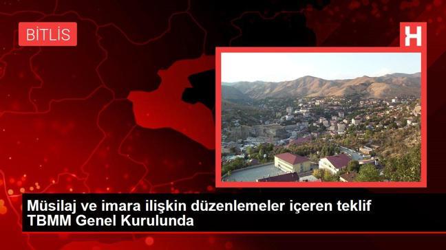 Müsilaj ve imara ilişkin düzenlemeler içeren teklif TBMM Genel Kurulunda