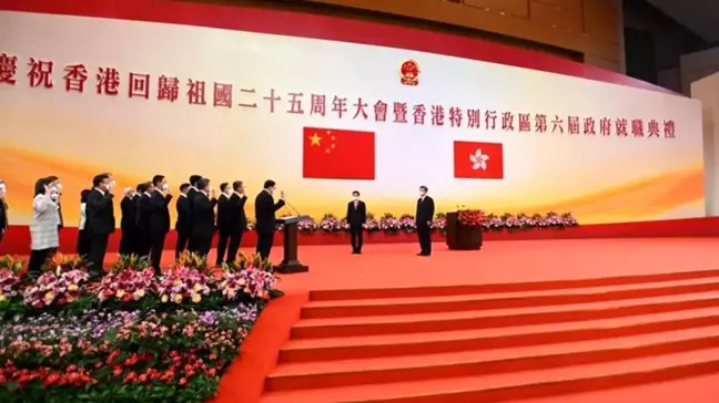 Albüm: Çin Cumhurbaşkanı Xi, Hong Kong'un Anavatana Dönüşünün 25. Yıl Dönümü Törenine Katıldı