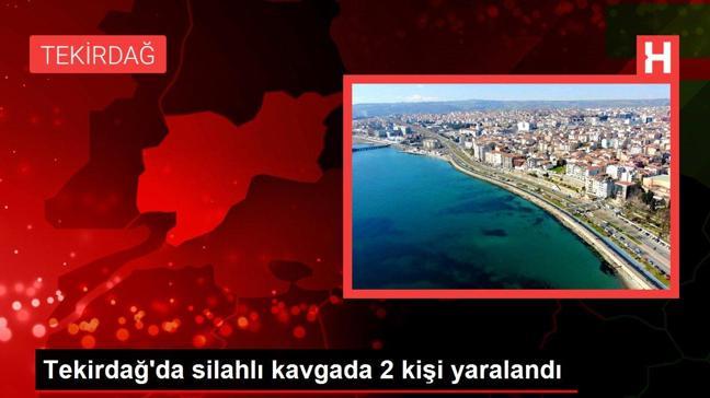 Tekirdağ'da silahlı kavgada 2 kişi yaralandı