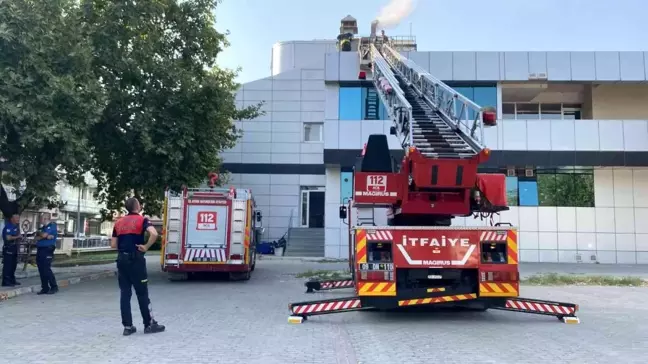 Aydın 3. sayfa haberi... Aydın Polisevi'nde yangın paniği