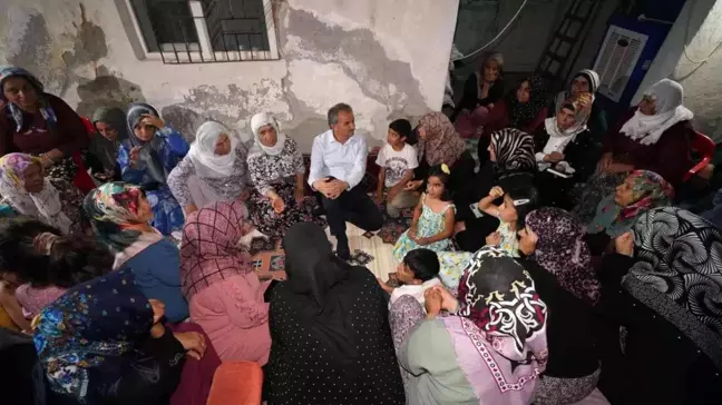 Kılınç, Bahçecik Mahallesindeki kadınlarla bir araya geldi