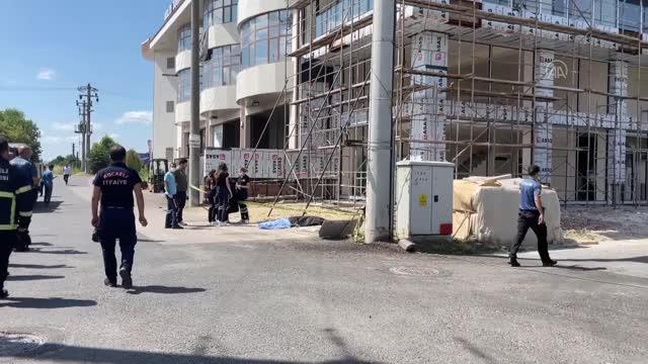 Son Dakika | Elektrik akımına kapılarak inşaattan düşen işçi öldü